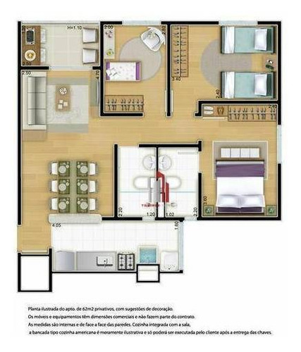 Imagem 14 de 19 de Apartamento Com 3 Dormitórios À Venda, 62 M² Por R$ 372.000,00 - Pirituba - São Paulo/sp - Ap0293