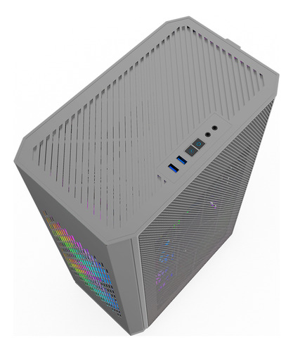 Gabinete Kronos Ophion Mini-itx, 1 Cooler, 3.0 Usb - Gris