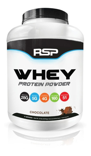 Proteína Rsp Whey Protein Powder 4,6 Libras