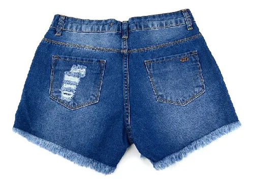 Shorts boyfriend curto cheap