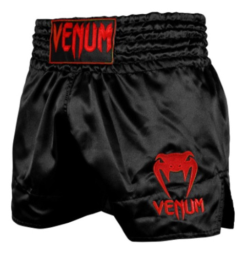 Short Venum Classic Negro Rojo