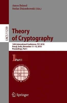 Theory Of Cryptography - Amos Beimel (paperback)