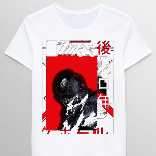 Remera Cyberpunk Cyborg New Modern Urban Style Outf 84403502