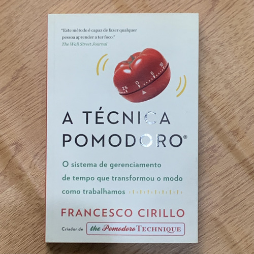 Livro A Técnica Pomodoro - Francesco Cirillo