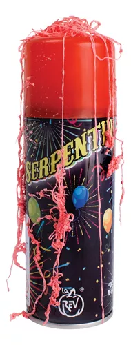 Serpentina Spray Sprühschlangen Fiestas de año Nuevo la Serpiente Spray  Aerosol en el diseño de Fiesta de Disfraces de Carnaval de Accesorios :  : Hogar y cocina