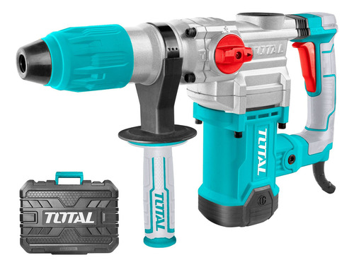 Rotomartillo Total 1600w Industrial, 10 J, Encastre Sds Max - Incluye Maletín Y Accesorios - Th1163855