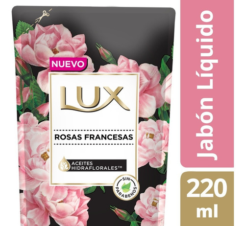 Lux Jabón Líquido Rosas Francesas Repuesto Econ X 220 Ml