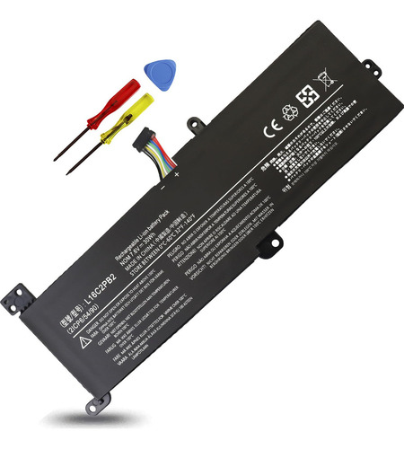 Batería Para Portátil Tevelmick L16c2pb2 L16c2pb1 30wh 7.6v