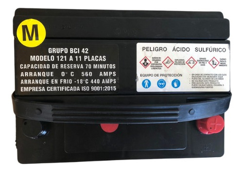 Bateria Para Renault Clio 42-560 Ocama