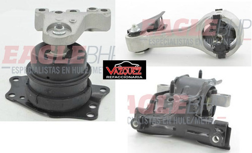 Kit 3 Soportes Motor/transmision Vw Polo Vento 2013-2016 1.6