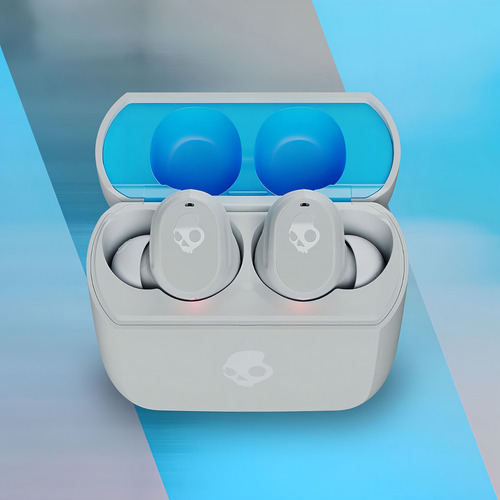 Skullcandy Mod Auriculares In-ear Inalámbricos, 34 H, Gris