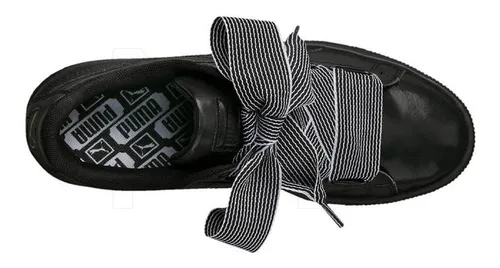 Puma basket heart negro online