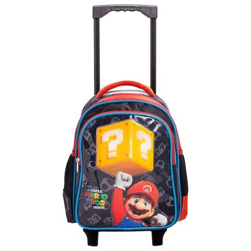 Mochila Super Mario Kinder Con Carro Vs1336