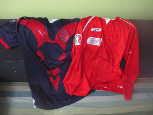 2 Jersey´s Chivas Reebok Y Puma Portero Y Mundial De Clubes