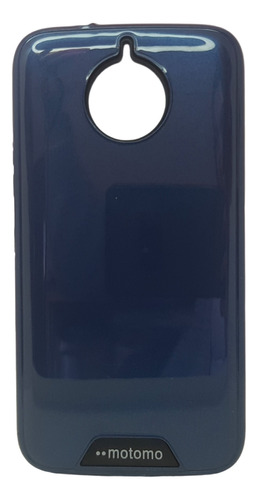 Funda Estuche Rígido Antigolpes Para Motorola G5s Plus Azul