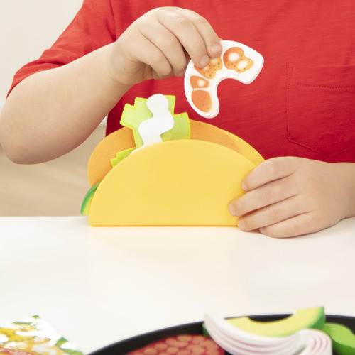 Juego De Taco Y Tortilla De Madera 43 Piezas Para Jugar