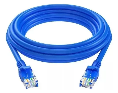 Cabo De Rede Ethernet 10 Metros P/ Internet Rede Adsl Rj45