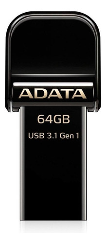 Memoria USB Adata Apple Series AI920 64GB 3.1 Gen 1 negro