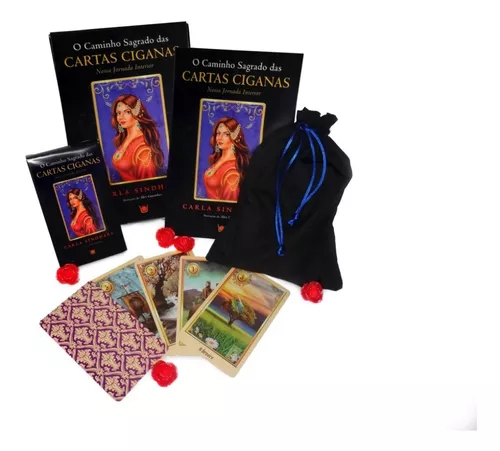 Tarot Tarô Baralho O Caminho Sagrado Das Cartas Ciganas - Loja