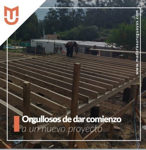 Imagen 6 de 10 de Cabañas Casas En Madera Decks Construcción Carpintero Piria.