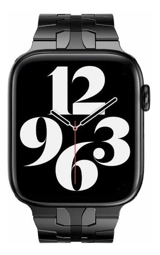 Imagen 7 de 7 de Correa Para Apple Watch Serie 8 Ultra De Acero Inoxidable