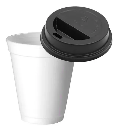 Vasos descartables con tapa para cafe sale