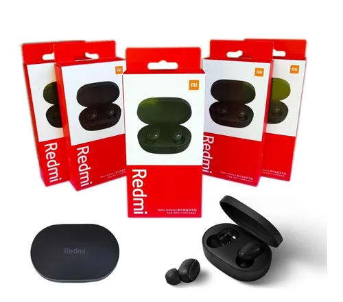 Fone de Ouvido Sem Fio Bluetooth Redmi Airdots 2 - 1° Linha - Preto