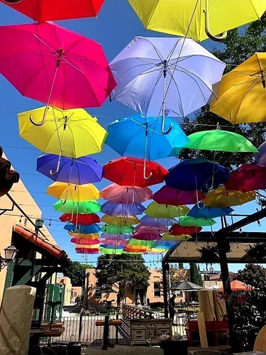 Paraguas de colores PB