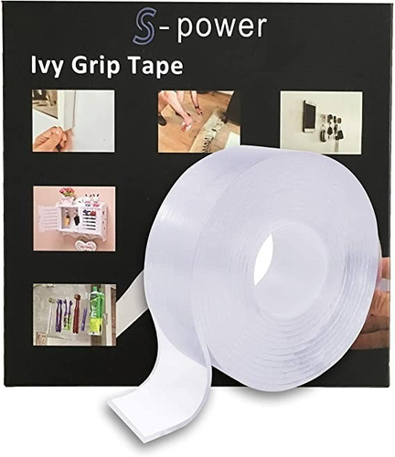 Imagen 1 de 3 de Cinta Doble Contacto Ivy Grip Tape (3 Metros)