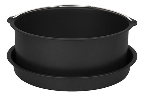 2 Uds Sartenes For Hornear Freidora De Aire 6 Pulgadas