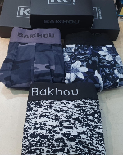 Oferta Promo Pack X 3 Boxer Bakhou Oferta Talle L