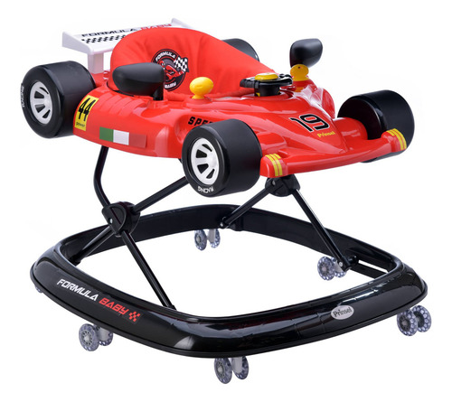 Andadera Formula Baby Prinsel Carro Auto Bebé Rojo Niño