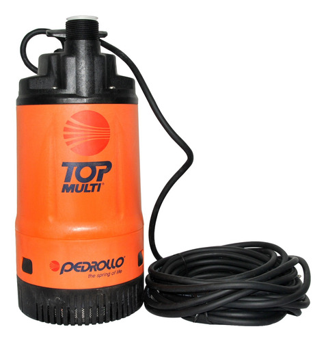 Electrobomba Sumergible De 0,75 Hp 110v 60hz 10 Mts Pedrollo