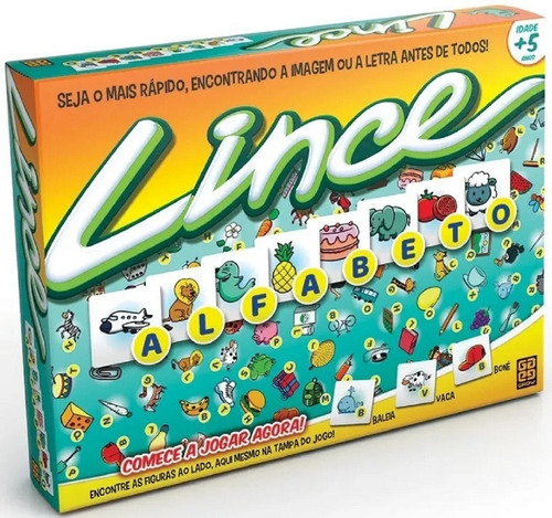 Jogo Lince Alfabeto 03448 - Grow