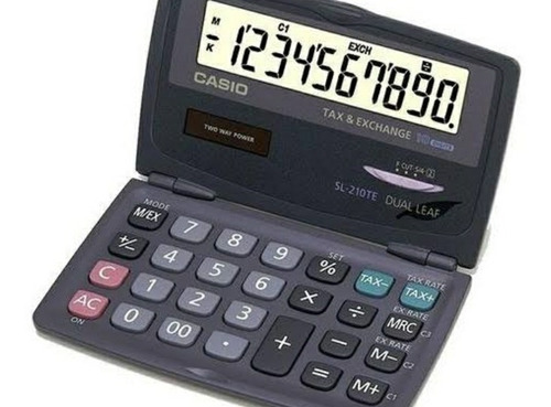 Calculadora Basica Casio Modelo Sl-210te