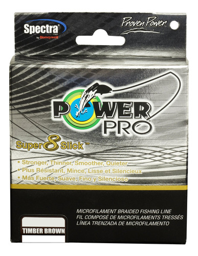 Power Pro Super Slick 300yd Timber Brown