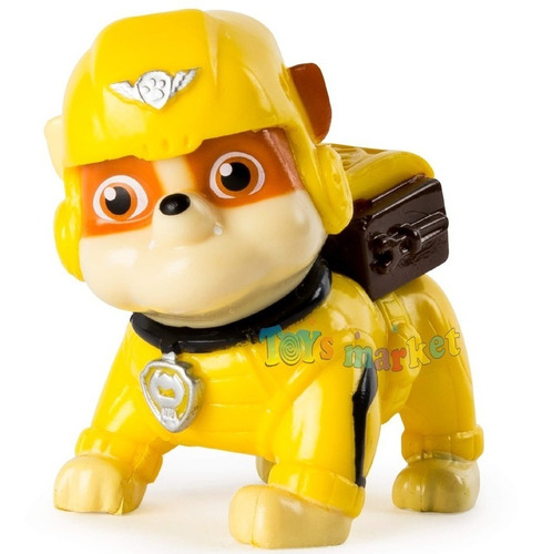 Paw Patrol Figura Muñeco Torta Chase Zuma Rocky Skye Rubb