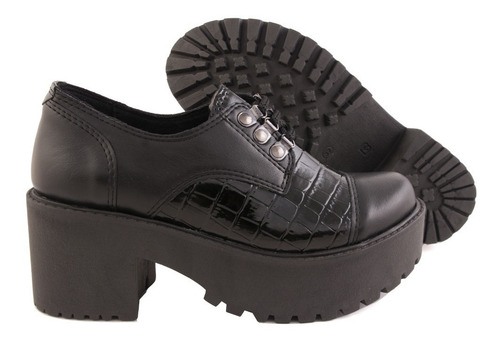 Zapatos Botinetas Plataforma Mujer Savage Mb100