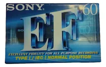 Comprar Cassettes Vírgenes De Audio Sony Ef 60 Minutos Sin Usar