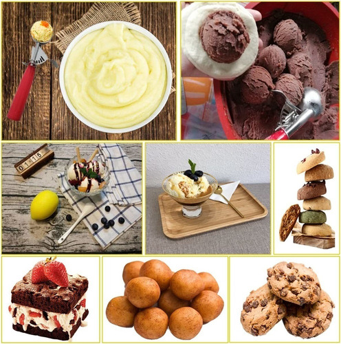 3 Piece Cookie Spoon Set Colheres De Sorvete