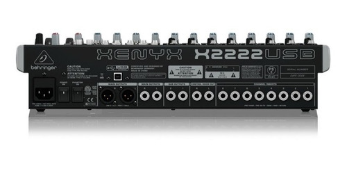 Imagem 4 de 4 de Behringer Xenyx X2222usb Mesa De Som Bivolt Mixer Analogico