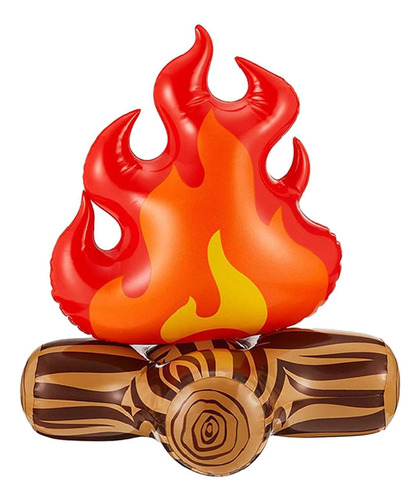 2 Outdoor Inflatable Campfire Set For Festive 2 Pcs
