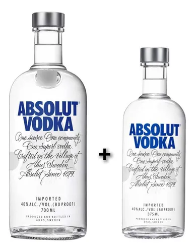 comprar Vodka Absolut - L a $100