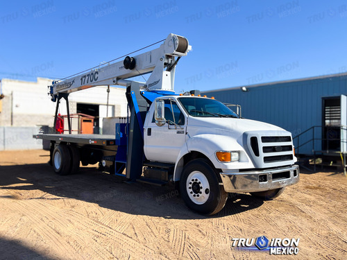 Grua Titan 2011 Ford F750 Con Manitex 1770c De 17 Toneladas