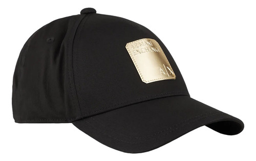 Gorra Negra Armani Exchange Con Logo Ax Para Hombre Premium