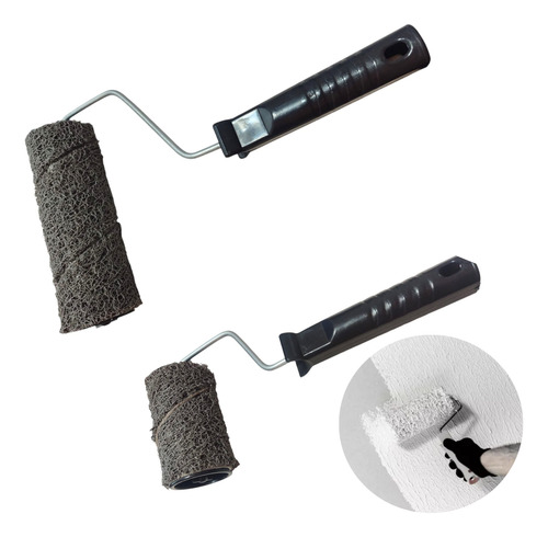 Rodillo Para Textura Masilla Enduido 17cm Y 10cm Matezz