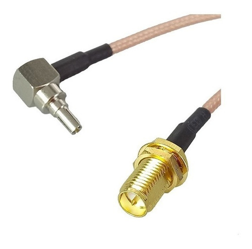 Cable Adaptador Rp Sma Macho Crc9  Para Modem 3g 15cm