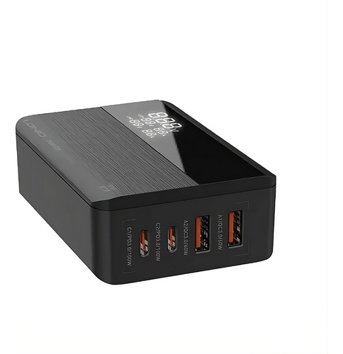 Cargador Usb Multiple Carga Rapida Dual 2 Usb-a + 2 Usb-c