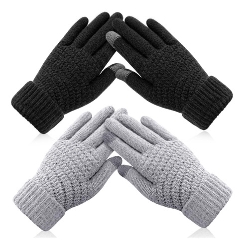 Guantes De Invierno Para Mujer, Cálidos Y Suaves Con