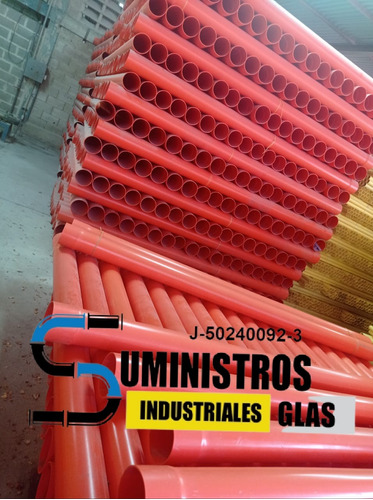 Tubos Pvc 6 Pulgadas Reforzado 4mm X 3 Metros 